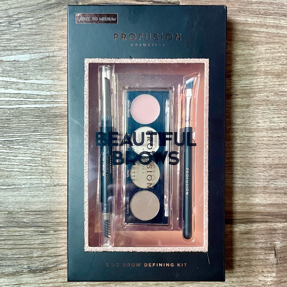 Profusion Cosmetics Beautiful Brows Defining Kit